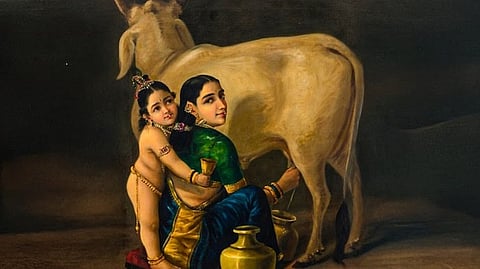 Yashoda and Krishna
