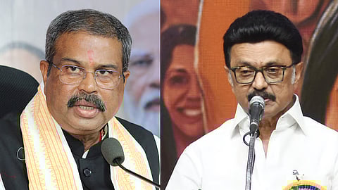 Dharmendra Pradhan hits back at Stalin over three-language row