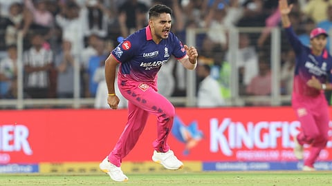 Tushar Deshpande celebration