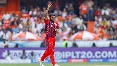 Mohammed Shami wicket celebration