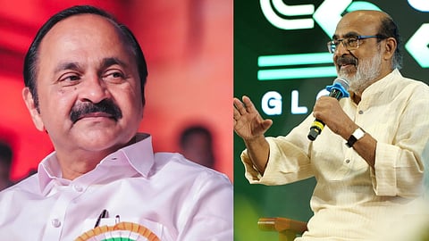 v d Satheesan, Dr.T M Thomas Isaac