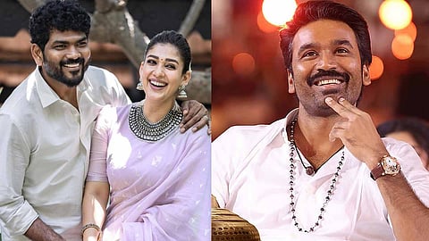 Dhanush, Vignesh Sivan and Nayanthara