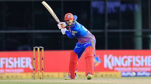 Sameer Rizvi batting