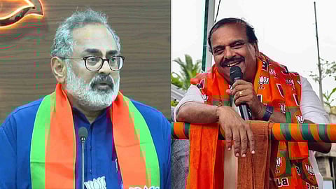 Rajeev Chandrasekhar, P K Krishnadas