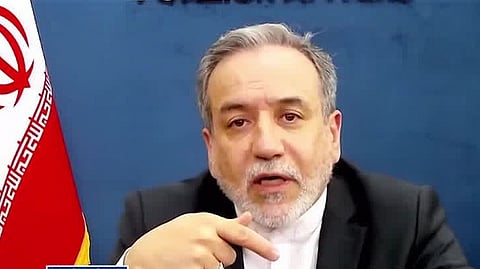 Iranian Foreign Minister Abbas Araghchi