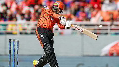 Abhishek Sharma batting