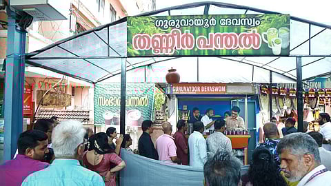Thanneer Pandal in Guruvayur