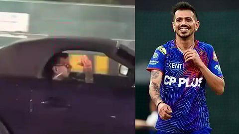 yuzvendra chahal driving