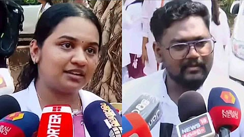 Kannur dental college students against dr. ram