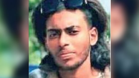 Bike skidded off the road near the railway overpass; young man dies tragically