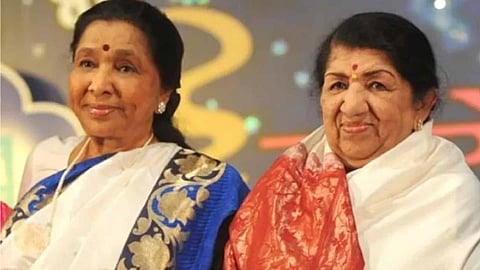 Asha Bhosle, Lata Mangeshkar