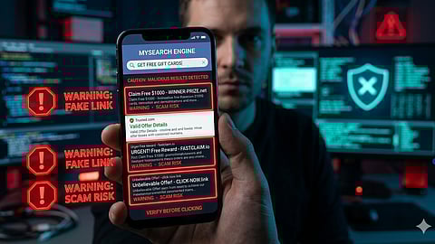 Abu Dhabi Police alert on phishing links and online scams stealing personal information