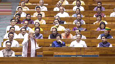 Amit Shah in Loksabha