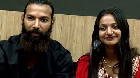 Monalisa Bhosle and her husband Furman Khan