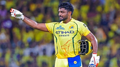 Sanju Samson century celebration