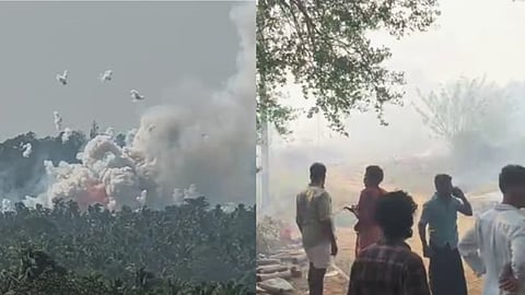 Explosion at cracker unit ahead of Thrissur Pooram festival