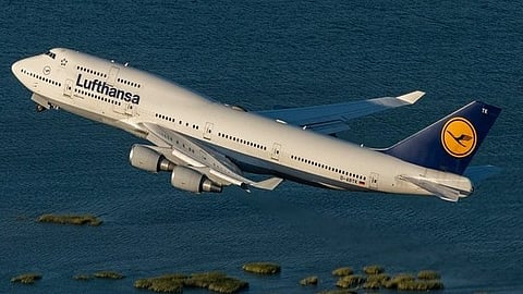 Lufthansa flight