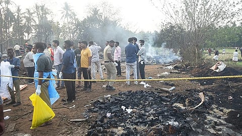 Thrissur Firework accident