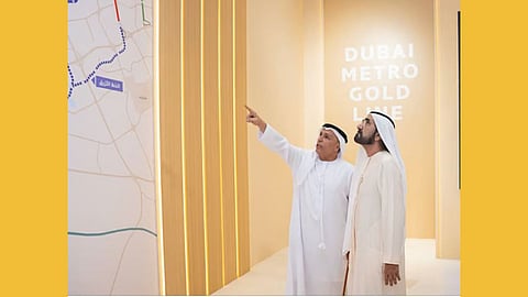 Dubai Metro Gold Line 42 km expansion project worth AED 3.4 billion announced in UAE