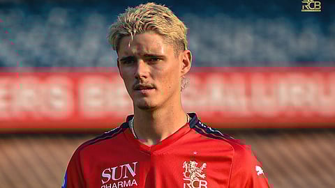 Jacob Bethell training