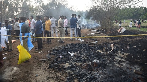 Thrissur Firecracker Explosion