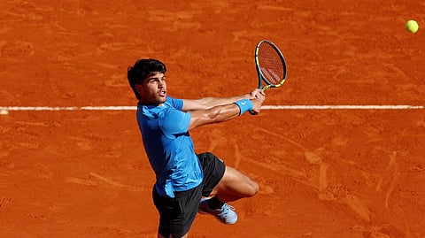 Carlos Alcaraz in French Open
