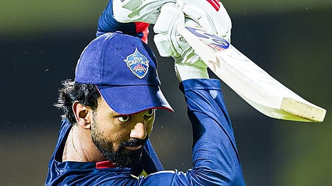 KL Rahul batting training