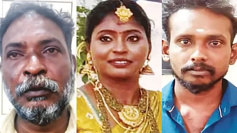 Punniyamoorthy, Kaviya and Ajith Kumar