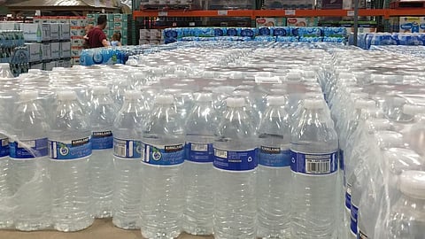 bottled water