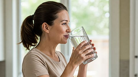 Drinking too much water
