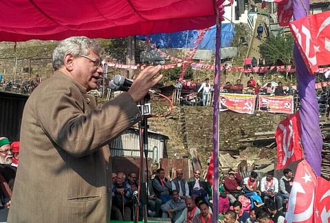 ഹിമാചലില് തെരഞ്ഞെടുപ്പ് ചൂട് ഉയര്ത്തി യെച്ചൂരി; കേന്ദ്ര- സംസ്ഥാന ഭരണ വിരുദ്ധ വികാരത്തെ ആളിക്കത്തിച്ച് സിപിഎം പ്രചാരണം