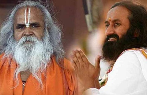 ശ്രീശ്രീ രവിശങ്കര് അയോധ്യയില് ഇടപെടുന്നത് സ്വത്തിനെക്കുറിച്ചുള്ള അന്വേഷണം ഒഴിവാക്കാനെന്ന് ബിജെപി നേതാവ്