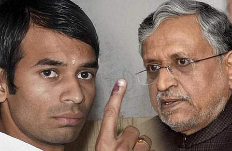 ലാലുവിന്റെ മകന് ഭീഷണിപ്പെടുത്തി; സുശീല് മോദിയുടെ മകന്റെ വിവാഹവേദി മാറ്റി