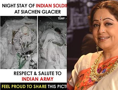 സിയാച്ചിനിലെ പട്ടാളക്കാരന് പകരം റഷ്യക്കാരന്;ബിജെപി എം പിക്ക് പരിഹാസവുമായി സോഷ്യല് മീഡിയ