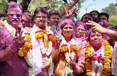 നോട്ടു നിരോധനം തിരിച്ചടിച്ചില്ല, തെരഞ്ഞെടുപ്പുകളില് തിളങ്ങി ബിജെപി