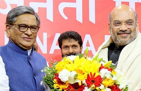 ബിജെപിയില് ചേര്ന്നതിന് പിന്നാലെ മോദിയുടെ കീഴില് പുതിയ ഇന്ത്യയുടെ ഉദയമെന്ന് എസ്എം കൃഷ്ണ