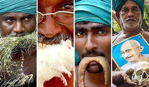 മോദിജീ, ഈ സമരം കണ്ടില്ലെങ്കില് മൂത്രം കുടിക്കും വിസര്ജ്ജ്യം കഴിക്കും; തമിഴ്നാട് കര്ഷകര്