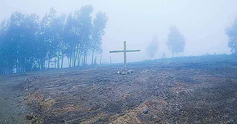 പാപ്പാത്തിച്ചോലയിലെ മരക്കുരിശും നീക്കം ചെയ്തു