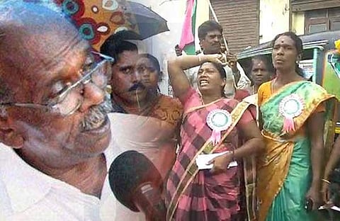 മൂന്നാര്: സമരക്കാരെ പൊലീസ് ബലം പ്രയോഗിച്ച് അറസ്റ്റ് ചെയ്തു നീക്കി