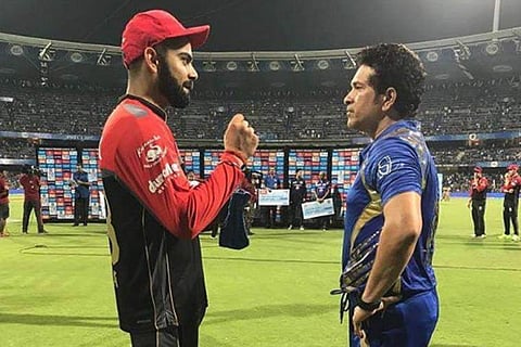 തോല്വിക്കും ഒരു പരിധിയില്ലേ, സങ്കടം സഹിക്കാതെ കോഹ്ലി; സച്ചിനെ കണ്ടത് വൈറല്