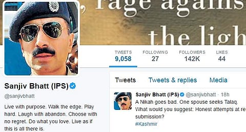 അരുന്ധതിയെ കെട്ടുന്ന ജീപ്പിനു മുന്നില് എന്നെയും കെട്ടിയിട്ടോളൂ; റാവലിനു സഞ്ജീവ് ഭട്ടിന്റെ മറുപടി