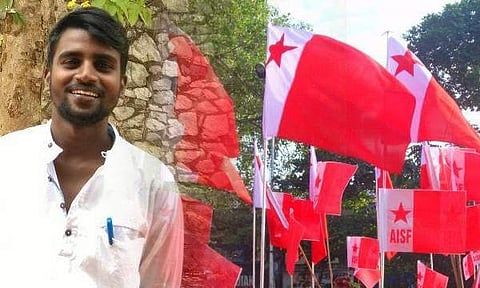 ജാതിയധിക്ഷേപ പരാതി പിന്വലിച്ച ലോ അക്കാദമി യൂണിറ്റ് സെക്രട്ടറിയെ എഐഎസ്എഫ് പുറത്താക്കി