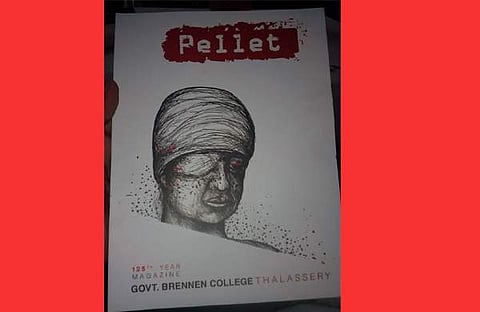 ബ്രണ്ണന് കോളജ് മാഗസിന് വിവാദത്തില്; ദേശീയ ഗാനത്തേയും പതാകയേയും അപമാനിച്ചെന്ന് ആരോപണം