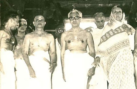 ഇന്ദിരാ ഗാന്ധിയും കരുണാകരനും