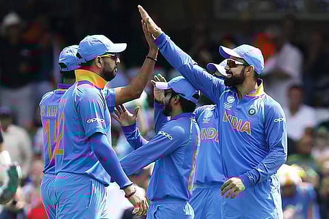 കോച്ചില്ലാതേയും കളി ജയിക്കാം;വിന്ഡീസിനെതിരെ ഇന്ത്യക്ക് 105 റണ്സ് വിജയം