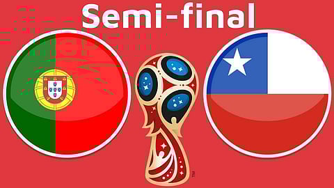 റൊണാള്ഡോയുടെ പോര്ച്ചുഗലു സാഞ്ചസിന്റെ ചിലിയും ഇന്ന് നേര്ക്കു നേര്