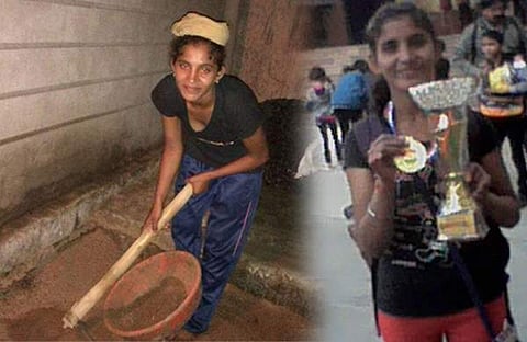 യോഗാ ബോധവത്കരണത്തിന് കമ്മീഷനെ വെച്ച ഛത്തീസ്ഗഡില് ജീവിക്കാന് കൂലിപ്പണിയെടുത്ത് യോഗയിലെ സ്വര്ണ്ണമെഡല് വിജയി