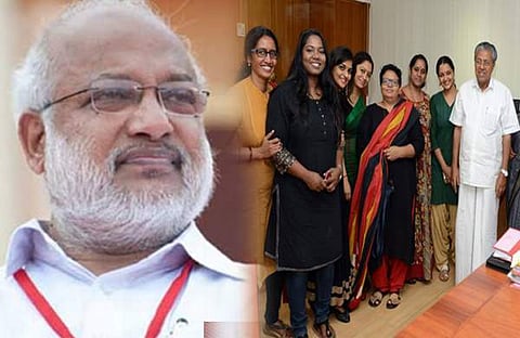 സിനിമയിലെ സ്ത്രീസംഘടനയ്ക്ക് അഭിവാദ്യമര്പ്പിച്ച് എംഎ ബേബി; സ്ത്രീകളെ പണ്ടത്തെപ്പോലെ കീഴടക്കിവെക്കാമെന്നു കരുതരുത്