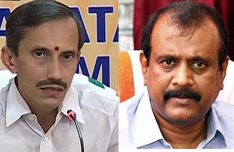 എംടി രമേശ് സെന്കുമാറിന്റെ വീട്ടില്; ഒറ്റത്തിരിഞ്ഞ് ആക്രമിക്കാന് അനുവദിക്കില്ലെന്ന് എംടി രമേശ്