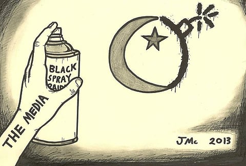 തീവ്രവാദി മുസ്ലിം പേരുള്ളവരാണെങ്കില് നല്കുന്ന വാര്ത്താ പ്രാധാന്യത്തില് 449% വര്ധന